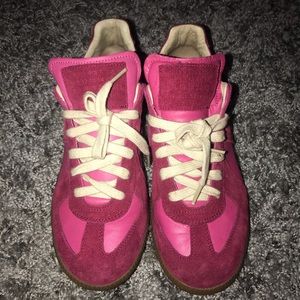 Maison Margiela Replica Suede/Leather Sneakers